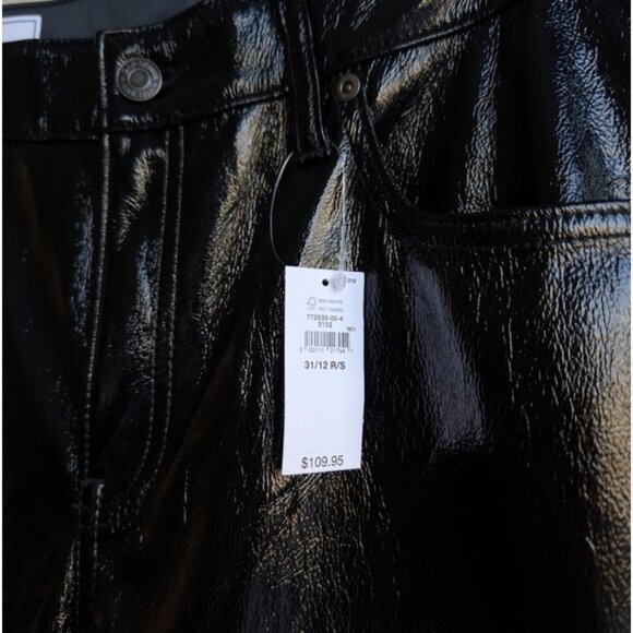 NWT GAP Patent Faux Leather Pants - Picture 4 of 7